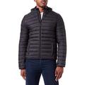 Mexx Men's Hooded Puffer Jacket, Black, L