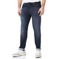 BOSS Herren Taber BC-SP-1 Tapered-Fit Jeans aus gestricktem Stretch-Denim Dunkelblau 34/34