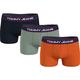 Tommy Jeans Herren 3er Pack Boxershorts Trunks Unterwäsche, Mehrfarbig (Dsrt Sky/ Faded Olive/ Bonf Orange), XXL