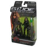 GI Joe Rise of Cobra Movie (2009) Baroness Attack On Pit 3.75 Inch Action Figure - (Creased Card)
