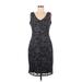 Blu Sage Cocktail Dress: Black Dresses - Women's Size 8