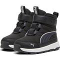 Winterboots PUMA "EVOLVE BOOT AC+ INF" Gr. 23, schwarz-weiß (puma black, strong gray, puma white) Kinder Schuhe Sportschuhe