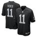 Men's Nike Tre Tucker Black Las Vegas Raiders Team Game Jersey