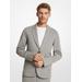 Michael Kors Stretch Ponte Blazer Grey M