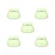 5 Set of Cute Ultrasonic Contact Lens Cleaner Container Lens Washer AAA Battery Green, 85x60x65mm