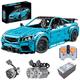 ASSA Technik Racing Car Clamping Building Blocks Kit, 1/8 Technology Sports Car Model Kit for Mustang Shelby GT500 Compatible with Lego Technology - 4129 Pieces