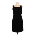 Due Per Due Casual Dress: Black Dresses - Women's Size 10