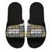 Men's ISlide Black Colorado Buffaloes Wordmark Pattern Slide Sandals