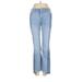 DL1961 Jeans - Mid/Reg Rise: Blue Bottoms - Women's Size 26