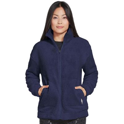 Skechers Women's Downtime Jacket (Size XXXL) Blue Iris, Polyester