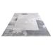 Gray 92 x 64 x 0.4 in Area Rug - 17 Stories Rectangle Vernice Indoor/Outdoor Area Rug w/ Non-Slip Backing Viscose | 92 H x 64 W x 0.4 D in | Wayfair