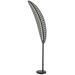 Wildon Home® Aldonna 70 Matte Black Metal in Black/Gray | 70 H x 12 W x 25 D in | Wayfair C57F01DF4DAC4CF99EFC358ECDB6D3DE