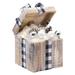 The Holiday Aisle® Holiday Treasures Lighting Box Wood in Brown | 13.5 H x 8 W x 8.5 D in | Wayfair EDECAC23E5AC48A18F251F9822388A8C