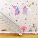 Indigo Safari Marazi Unicorn Wall Decal Plastic in Pink | 16 H x 12 W in | Wayfair 58F3292281F64F87A3B63DDF45F8DA71