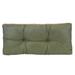 Ebern Designs Indoor 30" Bench Seat Cushion Polyester in Green | 3 H x 30 W x 14 D in | Outdoor Furniture | Wayfair