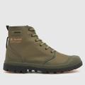 Palladium rcyl lite wp trainers in khaki