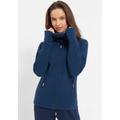 Fleecejacke BENCH. "FUNNEL" Gr. M (38), blau (navy) Damen Jacken Winterjacken