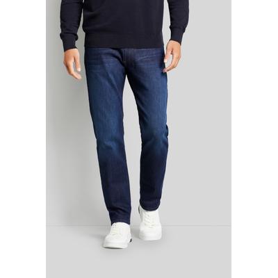 5-Pocket-Jeans BUGATTI, Herren, Gr. 32, Länge 34, blau (marine), 97% Baumwolle, 3% Elasthan, Jeans, mit einem leichten Used-Look Image