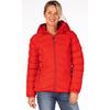 Steppjacke LPO "GILMOUR MELVILLE II Women", Damen, Gr. 36/38 (M), rot, 100% Polyester, sportlich, figurbetont, Langarm mit innenliegendem Gummizug, Jacken, auch in Großen Größen erhältlich