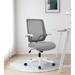 Mid task office chair with flip up arms, tilt angle max to 105 °,300LBS