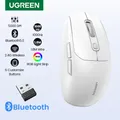UGREEN-Souris de jeu sans fil aste 5000 ug I Bluetooth 5.0 2.4G souris filaire 6 boutons pour