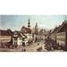 Canaletto (II) - View Of Pirna Pirna Market Square - Laminated Poster Print - 20 Inch by 30 Inch with Bright Colors and Vivid Imagery