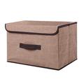 Ploknplq Closet Organizers and Storage Storage Containers Storage Box Foldable Clothing Sundries Portable Storage Box with Lid Foldable Storage Box Storage Containers