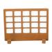 BESTONZON 1PC Wooden Room Divider Decorative Screen Panel for Doll House Living Room Bedroom Decoration