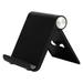 Cell Phone Stand Foldable Cell Phone Holder Desk Multi Angle Tablet Stand Universal Cellphone Stand Portable Smartphone Dock Compatible with Most Mobile Phone and Tablet - black