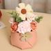 RKSTN Roses Artificial Flowers Artificial Flowers Rose Soap Flower Leather Bucket Small Flower Bag Mother s Day Simulated Flower Home Decoration Accessories Lightning Deals of Today on Clearance