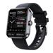 for i-Phone 12 mini Smartwatch Fitness Activity Tracker for Men Women Heart Rate Sleep Monitor Step Counter 1.91 Full Touch Screen Fitness Tracker Smartwatch - Black
