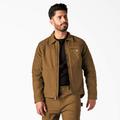 Dickies Men's Waxed Canvas Service Jacket - Brown Duck Size XL (TJ400)