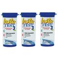 LaMotte 3 Pack Insta-Test 3-Way Pool and Spa Test Strip Chlorine Bromine pH Alk.