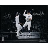 Aaron Judge and Anthony Rizzo New York Yankees Autographed 16" x 20" High Five Spotlight Photograph