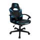 BraZen Valor Mid Back PC Gaming Chair, Blue