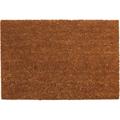 Plain PVC Coir Doormat Small - 40 x 60cm