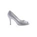 Adrianna Papell Heels: Gray Shoes - Women's Size 10