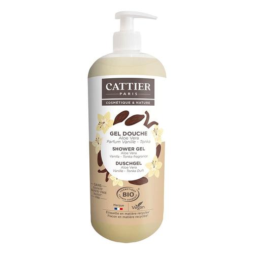 Cattier Duschgel Vanille-Tonka Duft 1000 ml