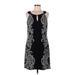 White House Black Market Casual Dress: Black Dresses - Women's Size Medium