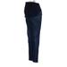 Indigo Blue Jeggings - Super Low Rise: Blue Bottoms - Women's Size X-Small Maternity - Dark Wash