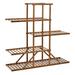 Arlmont & Co. Fayed Plant Stand Wood in Brown | 39 H x 39 W x 12.5 D in | Wayfair 1D7B4AB5B4B54F9DA1C6150702396FA4