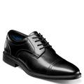 Nunn Bush Centro Flex Cap Toe Oxford - Mens 9.5 Black Oxford Medium