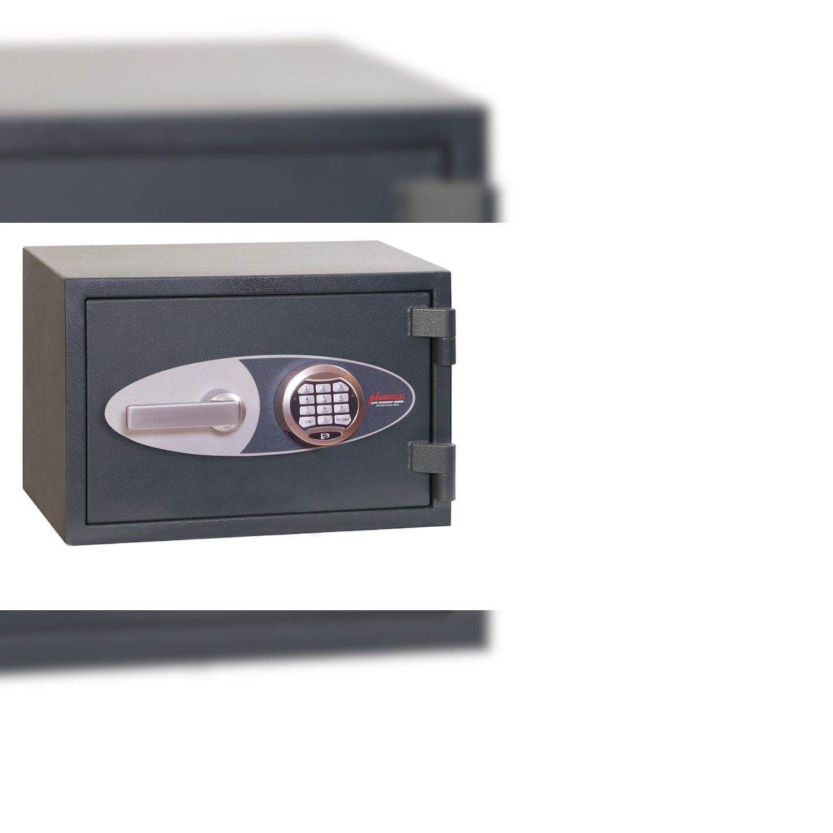 Phoenix HS1051E Sicherheitstresor Neptune mit elektronisches Tastenschloss Grau Image