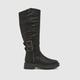Blowfish Malibu rhagnar knee high boots in black
