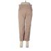 Gloria Vanderbilt Casual Pants - Low Rise: Tan Bottoms - Women's Size 8