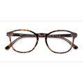 Unisex s round Transparent Tortoise Acetate Prescription eyeglasses - Eyebuydirect s Ray-Ban RB5417