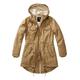 Parka BRANDIT "Damen Ladies Marsh Lake Parka" Gr. XS, braun (camel) Damen Jacken Parkas