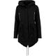 Parka URBAN CLASSICS "Urban Classics Damen Ladies Sherpa Lined Cotton Parka" Gr. XS, schwarz (black) Damen Jacken Parkas