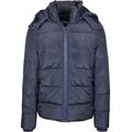 Outdoorjacke URBAN CLASSICS "Herren Hooded Puffer Jacket" Gr. 4XL, blau (navy) Herren Jacken Outdoorjacken