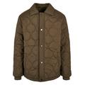 Allwetterjacke URBAN CLASSICS "Urban Classics Herren Quilted Coach Jacket" Gr. M, grün (olive) Herren Jacken Übergangsjacken